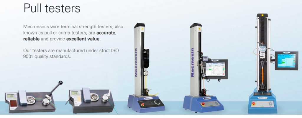 Kabelschoen verbinding testen